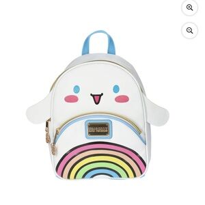 Hello Kitty and Friends Girls Cinnamoroll 10.5" Mini Backpack, White